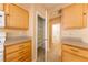 Walk-in pantry with shelving for extra storage at 2915 Rippling Springs St, Laughlin, NV 89029