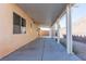 Covered patio offering shade and outdoor space at 2915 Rippling Springs St, Laughlin, NV 89029