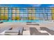 Luxury rooftop pool with city views and comfortable lounge chairs at 3722 S Las Vegas Blvd # 2310, Las Vegas, NV 89158