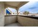 Private balcony overlooks community; great for relaxing at 5040 Spencer St # D, Las Vegas, NV 89119