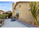 Side of house with a trampoline and cactus plants at 6442 Cedar Breaks Ave, Las Vegas, NV 89156