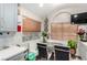 Kitchen nook with built-in seating and a small table at 6442 Cedar Breaks Ave, Las Vegas, NV 89156