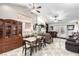 Open living space with tile floors and access to backyard at 6442 Cedar Breaks Ave, Las Vegas, NV 89156