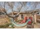Relax in this backyard featuring mature shade trees at 6443 Silverfield Dr, Las Vegas, NV 89103