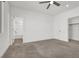 Open bedroom with a walk-in closet and en-suite bath for comfort and convenience at 10116 Rebel Coast St, Las Vegas, NV 89141