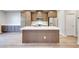 Large kitchen island with white countertop at 11904 Vector Ray Ave, Las Vegas, NV 89138