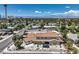 Expansive two-story house showcases mountain views and desert landscaping in the front yard at 1420 S 8Th St, Las Vegas, NV 89104