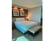 King size bed with nightstands and bench at foot at 145 E Harmon Ave # 2306, Las Vegas, NV 89109