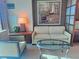 Sitting area with sofa, chair, and coffee table at 145 E Harmon Ave # 2306, Las Vegas, NV 89109