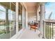 Private balcony with access from the living room at 19 Via Visione # 204, Henderson, NV 89011