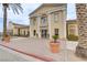 Elegant community center with columns and landscaping at 19 Via Visione # 204, Henderson, NV 89011
