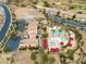 Resort-style pool and expansive deck area in community at 19 Via Visione # 204, Henderson, NV 89011