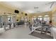 Fitness center with various exercise equipment and mirrors at 19 Via Visione # 204, Henderson, NV 89011