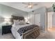 Spacious bedroom with plush bed and ample closet space at 3975 N Hualapai Way # 266, Las Vegas, NV 89129