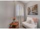 Cozy sitting area with a comfortable couch and large artwork at 3975 N Hualapai Way # 266, Las Vegas, NV 89129