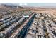 Overhead view of the community nearby Bears Best Las Vegas and the freeway at 4269 Solace St # 0, Las Vegas, NV 89135