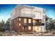 Modern three-story home boasts clean lines, balconies, and a neutral color palette at 4269 Solace St # 0, Las Vegas, NV 89135