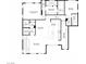 Floorplan showcasing the layout of a home with the dimensions of each room throughout at 4269 Solace St # 0, Las Vegas, NV 89135