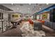 Spacious game room with shuffleboard, pool table, and bar area for entertaining at 4269 Solace St # 0, Las Vegas, NV 89135