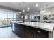 Spacious kitchen island with modern cabinetry and stainless steel dishwasher at 4269 Solace St # 0, Las Vegas, NV 89135