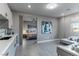 Cozy living room and bedroom with a convenient wet bar, creating a comfortable space at 4269 Solace St # 0, Las Vegas, NV 89135