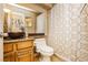 Tastefully designed bathroom featuring granite counters, a bowl sink, and modern fixtures at 4401 Inez Dr, Las Vegas, NV 89130