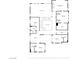 Second floor plan, showing bedrooms and baths at 5219 Iron River Ct, Las Vegas, NV 89135