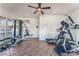 Fitness center with various exercise equipment for residents at 5751 E Hacienda Ave # 118, Las Vegas, NV 89122