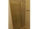 Clean shower with glass enclosure at 5751 E Hacienda Ave # 118, Las Vegas, NV 89122