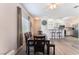 Open dining area with kitchen and breakfast bar views at 6701 Squaw Mountain Dr # 203, Las Vegas, NV 89130