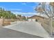 Spacious driveway with double gate entrance at 7390 W Rome Blvd, Las Vegas, NV 89131