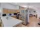 Kitchen with stainless steel appliances and wood cabinets at 8925 Medicine Wheel Ave, Las Vegas, NV 89143