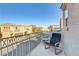 Private balcony overlooking the community at 9135 Hilverson Ave, Las Vegas, NV 89148