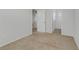 Spacious bedroom with access to closets and hallway at 9135 Hilverson Ave, Las Vegas, NV 89148