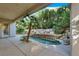 Private pool and patio area, perfect for entertaining at 9472 Ojibwa Ave, Las Vegas, NV 89149