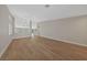 Bright dining room features hardwood floors and a modern chandelier at 1009 Beaver Crest Ter, Henderson, NV 89015