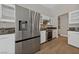 Kitchen with stainless steel appliances and granite countertops at 1009 Beaver Crest Ter, Henderson, NV 89015