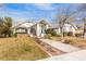 House exterior with manicured lawn and brick walkway at 1010 Legacy Dr, Boulder City, NV 89005