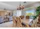 Bright dining area with a table and chairs at 10228 Questa Sera Ct, Las Vegas, NV 89135