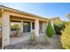 Relaxing patio with seating area, perfect for outdoor dining at 10228 Questa Sera Ct, Las Vegas, NV 89135