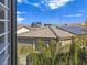 Community view showing homes with solar panels and city skyline at 12846 Ringrose St, Las Vegas, NV 89141