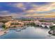 Lake Las Vegas community waterfront view at 2 Lago Turchino Ct, Henderson, NV 89011