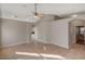 Living room featuring tile flooring, recessed lighting and open archways at 2177 Bridle Wreath Ln, Las Vegas, NV 89156