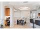 Light and bright dining area with seating for six at 237 Garrett Ln # 2, Boulder City, NV 89005