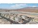 Aerial view of community and property at 2669 Champagne Gold Ave, North Las Vegas, NV 89086