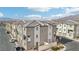 Aerial view of community and property at 2669 Champagne Gold Ave, North Las Vegas, NV 89086