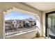 Private balcony offering mountain and community views at 304 Elder View Dr, Las Vegas, NV 89138