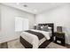 Cozy bedroom with plush bedding and modern nightstands at 304 Elder View Dr, Las Vegas, NV 89138