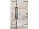 Spa-like shower with marble walls and dual shower heads at 304 Elder View Dr, Las Vegas, NV 89138