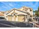 Two-story home with a two-car garage and landscaped yard at 3327 Erva St # 205, Las Vegas, NV 89117